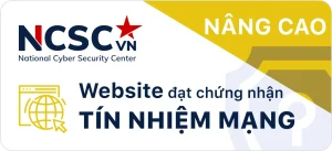website đạt chứng nhận mạng